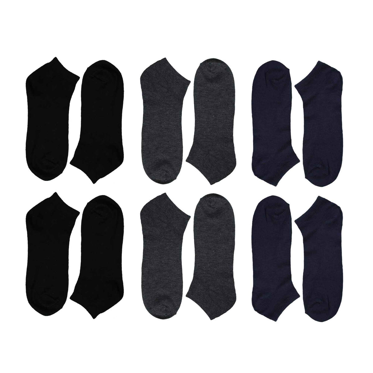 12 Pairs Mens Breathable Sport Trainer Socks with Arch Brace Support and Anti-Crimping Design for Running Gym Workouts Durable Cotton Blend White and Black Sizes UK 6-11 by Sock Stack
