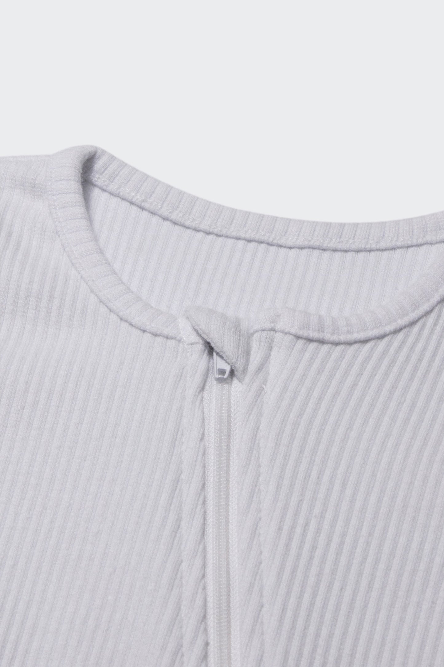 White Zip Sleepsuit