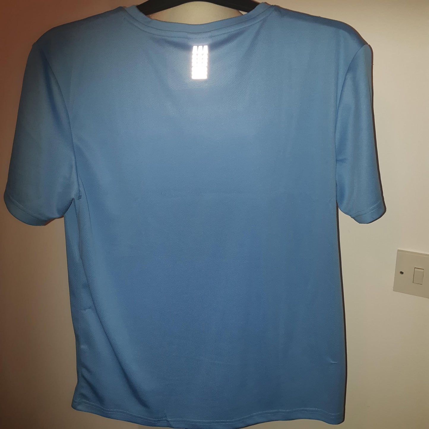 Crane Medium Light Blue Men's Running T-Shirt NEW