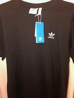 Adidas Black Essential Tee Medium Men's T-Shirt (New)