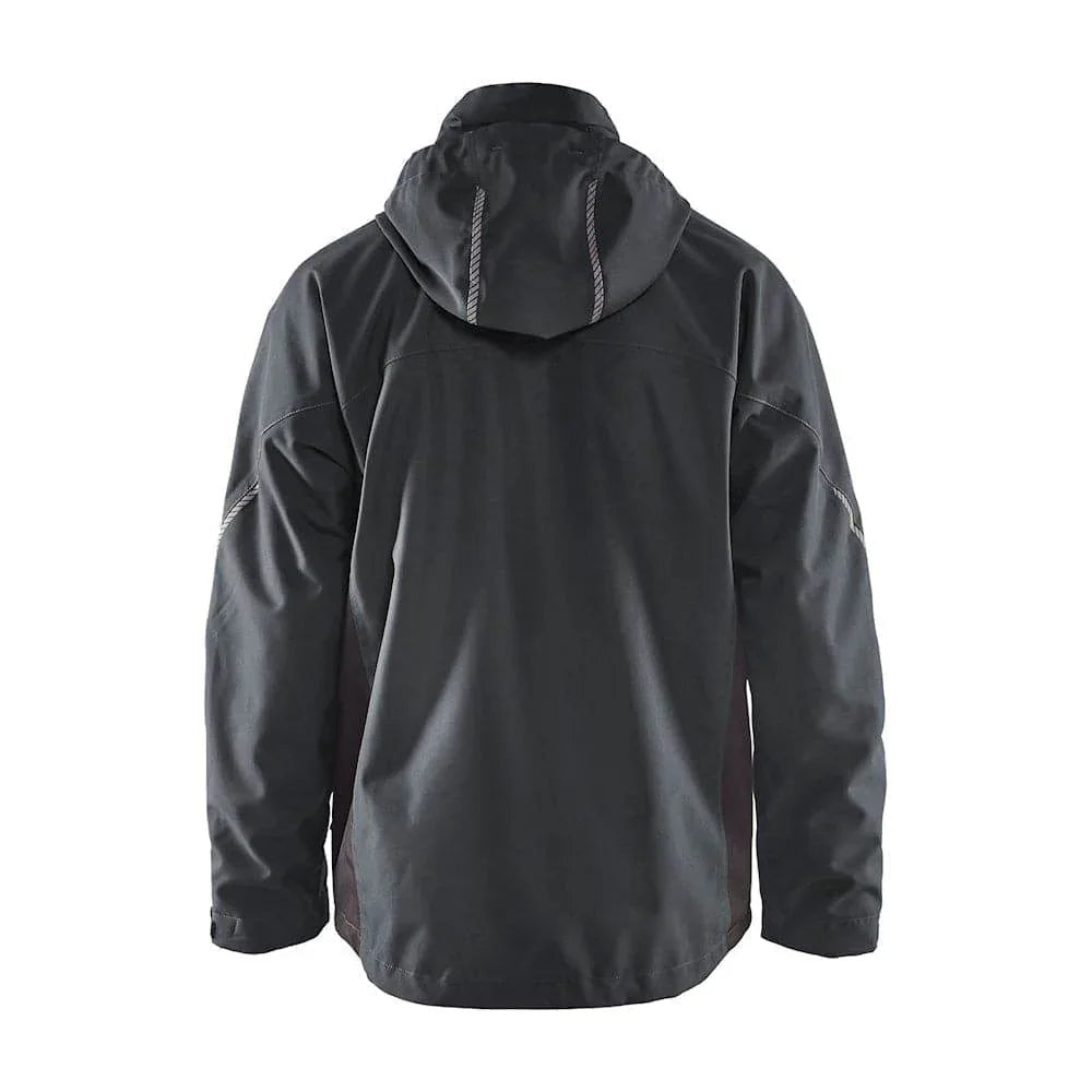 Blaklader 4890 Lightweight Waterproof Lined Winter Jacket Mid Grey/Black 4XL
