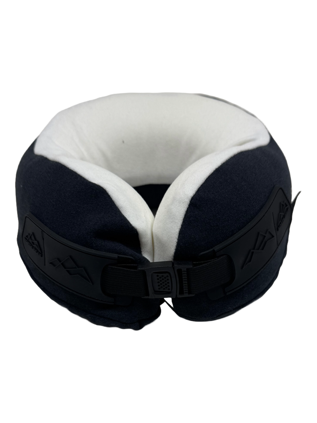 North Peak Snoozer Memory Foam Travel Pillow Black