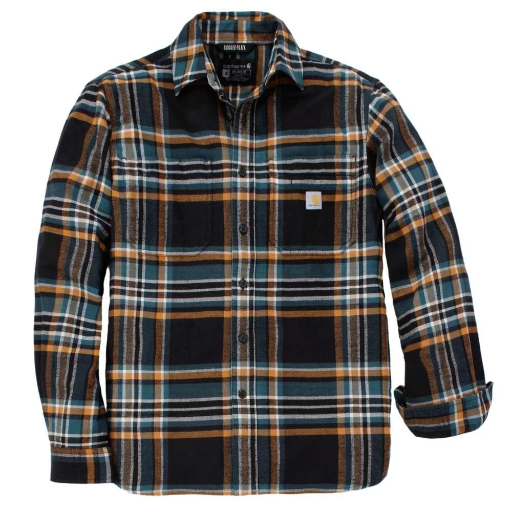 Carhartt 107010 Rugged Flex™ Relaxed Fit Midweight Flannel Long-Sleeve Plaid Shirt
