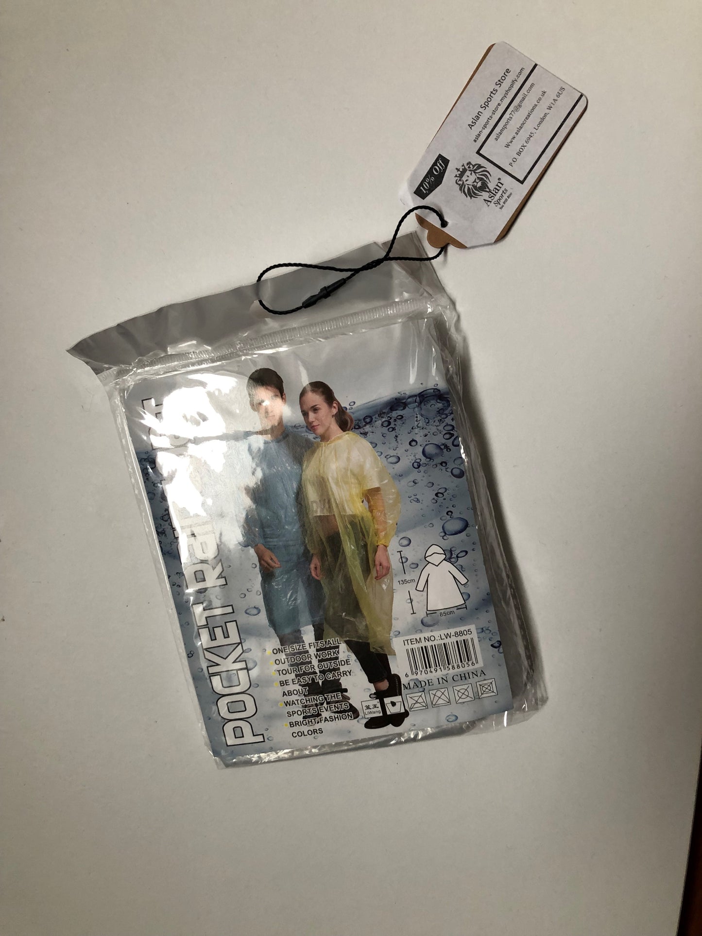 Summer Festivals'25 Poncho Raincoat