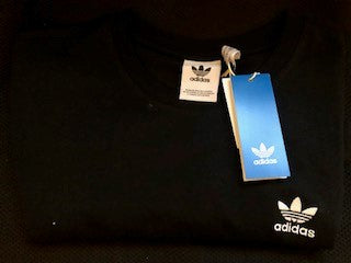 Adidas Black Essential Tee Medium Men's T-Shirt (New)
