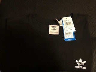 Adidas Black Essential Tee Medium Men's T-Shirt (New)