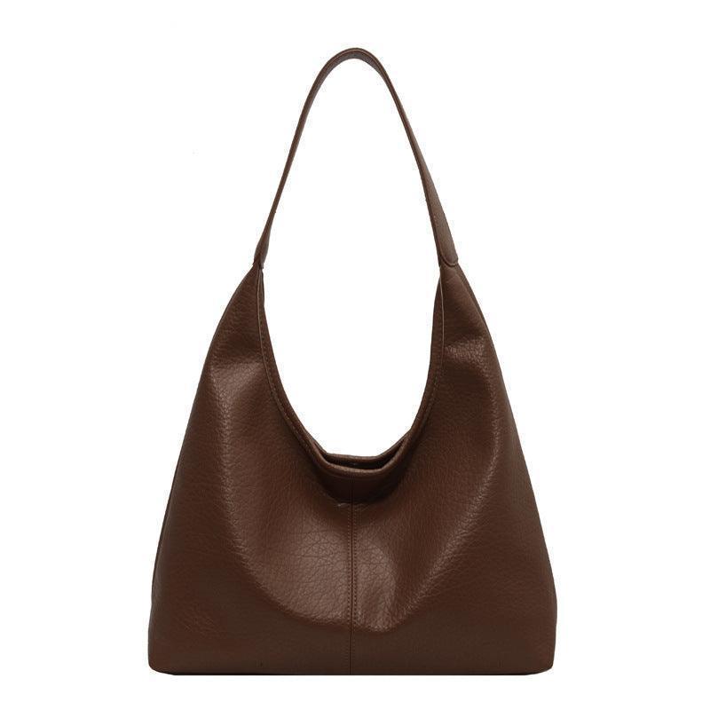 Faux Leather Shoulder Bag Wallet Set