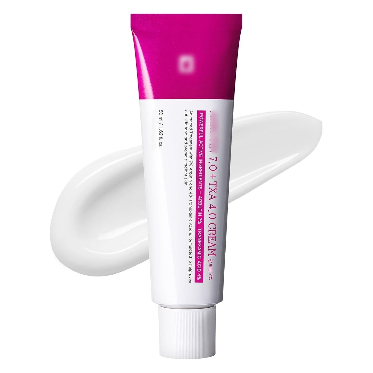 Moisturising Face Cream with Arbutin and Tranexamic Acid. Clinically Tested, 0.0 Skin Irritation