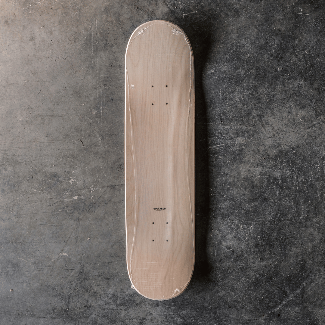 Black Dub Skateboard Deck