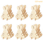 Laser Engraving Laser Wood Chip Rabbit 3D Stereoscopic Ornament
