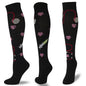 Ladies running stretch compression sports socks