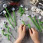Halloween Three-dimensional Eye Beads Twig Cutting Bouquet Creative Funny Decoration