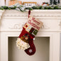 New Christmas Decorative Supplies High-end Cartoon Christmas Decorative Socks Pendant