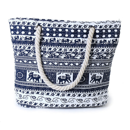 New Casual Simple Canvas Women's Shoulder Bag