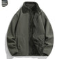 Lambswool Fleece Jacket Double Sided Fleece Coat