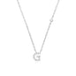 Fashion Jewelry Luxury Gold Color A-Z 26 Letters Necklace CZ Pendant For Women Cute Initials Name Necklace Fashion Party Wedding Jewelry Gift