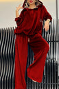 Loose Casual Two-piece Suit Leopard Print Hoodie And Pants Suit For Women