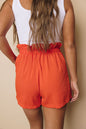 Cely High Waist Drawstring Shorts