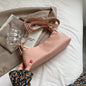 Simple Solid Color One-shoulder Messenger Women's Bag