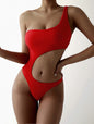 Women's Beach Vacation Sexy Fashion Bikini One Piece Swimsuit