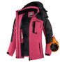 Warm Fleece Outdoor Windproof Mountaineering Cotton Jacket