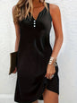 Dila - Ladies Sleeveless Comfortable Mini Dress