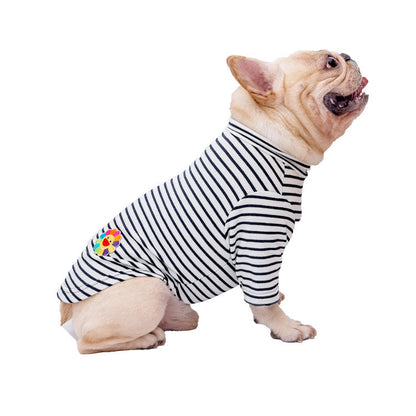 Cotton Stretch Four-legged Cat And Dog Clothes Autumn And Winter One-piece Four-leg Suspenders