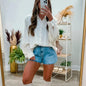 Women's Solid-color Casual Loose-fitting Long-sleeve Shirt