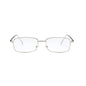 Retro Small Box Square Metal Glasses