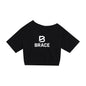 Asymmetric Shoulder Oversized T-Shirt - Cotton Gym Tee | BRACE