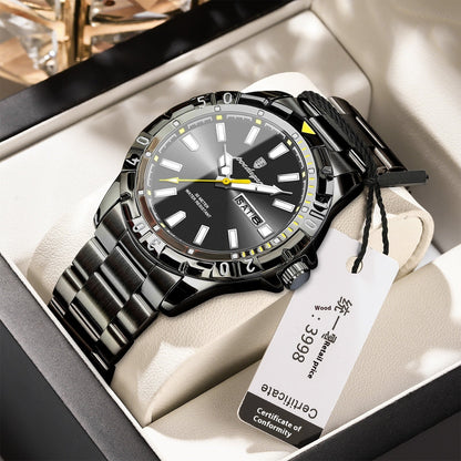 Swiss Waterproof Luminous Men's Watch - Ultra Slim 6mm Casual Fashion Timepiece