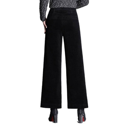 Women's Loose-fitting New Velvet-lined Casual Pants