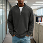 Men's Hoodie Waffle Knit Pullover