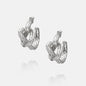 Fashionable Earrings, Irregular Personality Twist Wheat Ears
