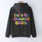 Women’s “THIS IS MY HANGOVER HOODIE” – Oversized Drop Shoulder Hoodie with Back Print
