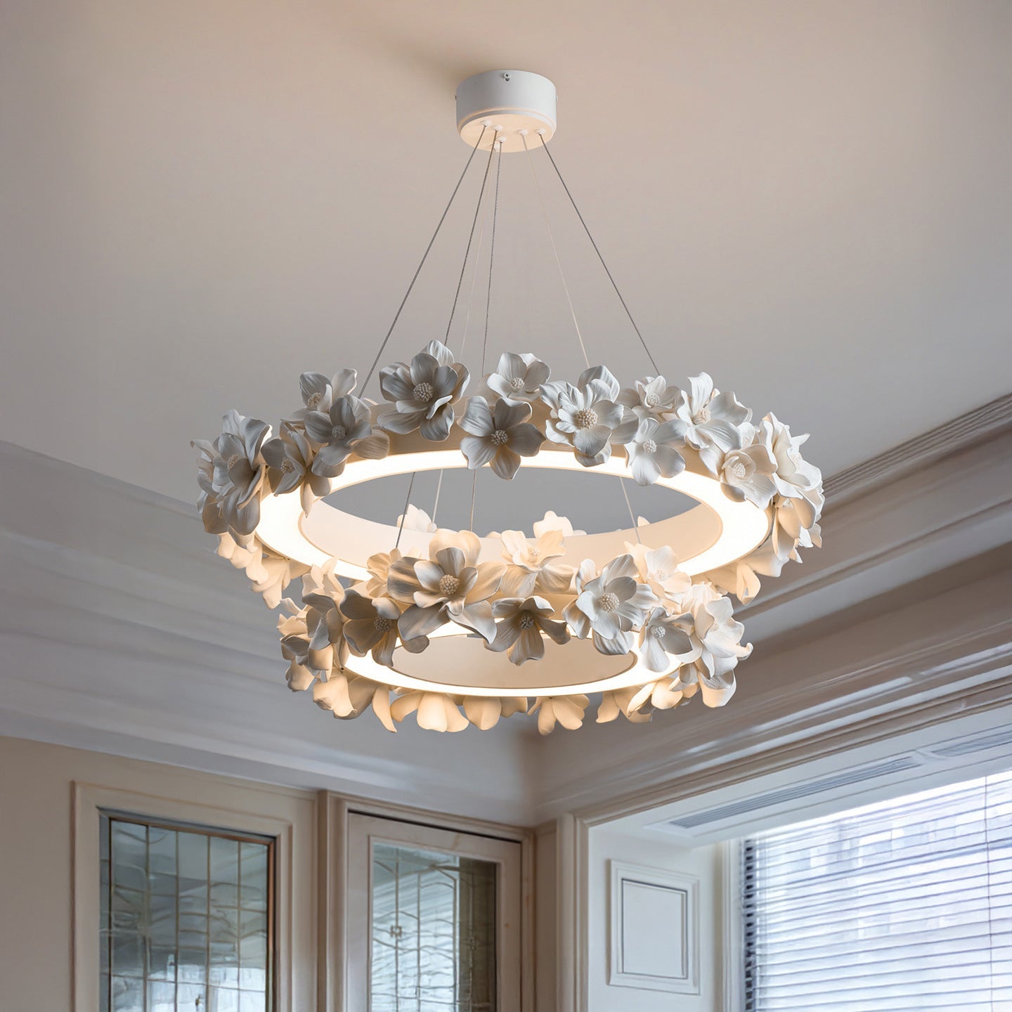 Luxury French Chandelier Living Room