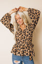 Lane Ruffled Wrap Blouse