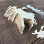 Wooden Creative Christmas Hand-decorated Listing