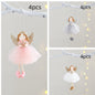Christmas Winter Mesh Angel Big Eyes Girl Pendant