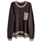 New Casual Outerwear Long-sleeve Cardigan Sweater