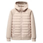 Women's Stitching Fashion Personality Down Jacket