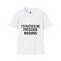 Summer Loose Short Sleeves T-shirt Men's And Women's Round Neck