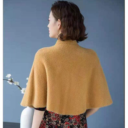Wool Cape Petite Coat Cloak