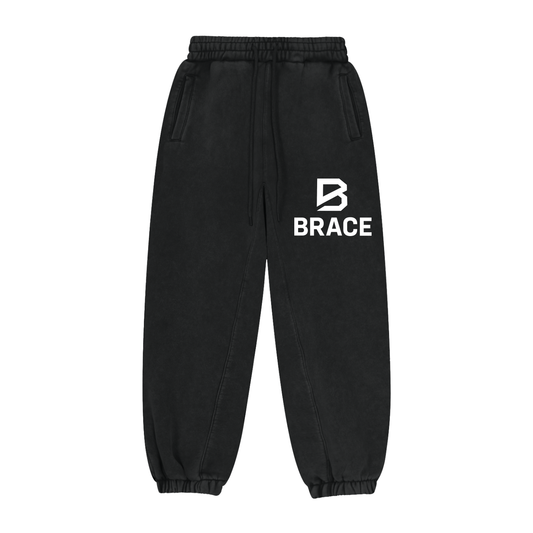 Fleece Jogger Sweatpants - Premium Gym Joggers | BRACE