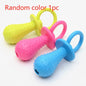 Pet TPR Rubber Three-color Ring Toy