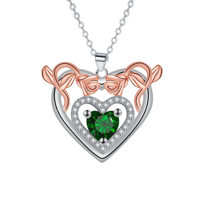Love Rose Pendant Valentine's Day Gift High Sense