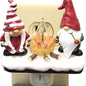 Ghost & Bonfire Night Lamp - Creative Resin Flickering LED Light with 7 Designs