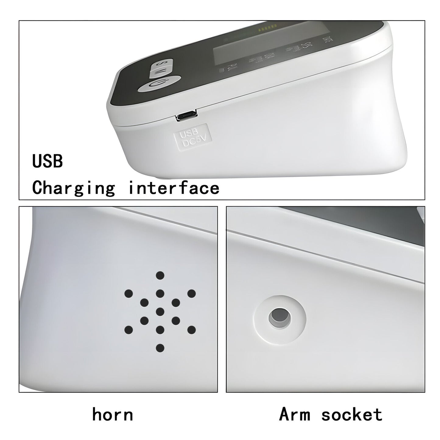 2025 Digital Automatic Blood Pressure Monitor Upper Arm BP Machine Heart Rate-UK