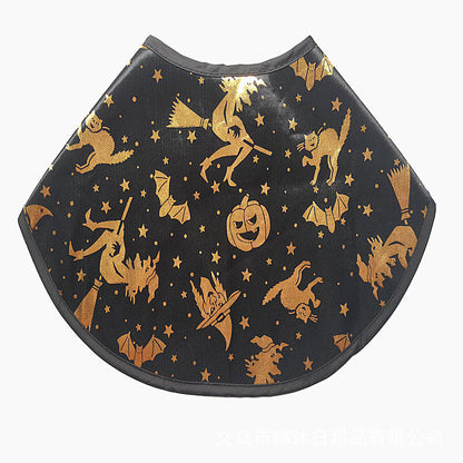 Pet Halloween Printed Wizard Cloak Set