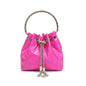 Bowknot Bucket Simple One Shoulder Handbag Fashion